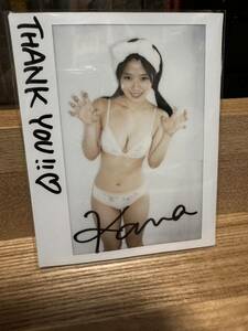 ワイドチェキ　山田かな　トレカ　thank you 