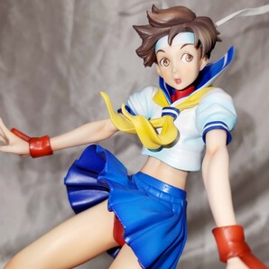 【訳有り品】西村キヌ コレクション GIRL-FIGHTING さくら  1/6スケール PVC塗装済み完成品フィギュア ストリートファイターの画像1