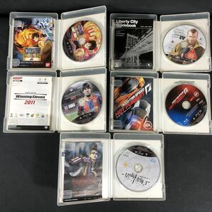 4/11a7 ゲームソフト まとめて プレイステーション3 PS3 ワンピース海賊無双 ナルティメットストーム3 グランドセフトオート4 その他の画像2