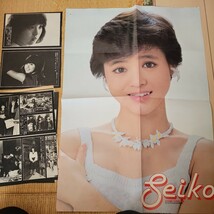 松田聖子 ポスター　切り抜き　昭和アイドル_画像1