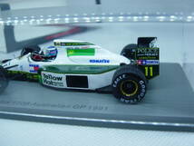 送料350円～ spark 1/43 Lotus 102B Australian GP 1991 #11 Mika Hakkinen ロータス ミカ・ハッキネン オーストラリアGP_画像5