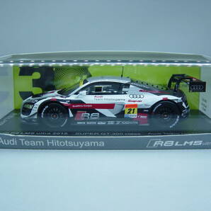 送料350円～ spark ヒトツヤマレーシング別注 1/43 Audi R8 LMS ultra 2015 SUPER GT 300 class Team Hitotsuyama #21 アウディ スーパーGTの画像1