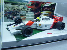 送料300円～ MINICHAMPS 1/43 McLaren MP4-7 1992 #1 A.Senna マクラーレン セナ マルボロ Marlboro仕様_画像2