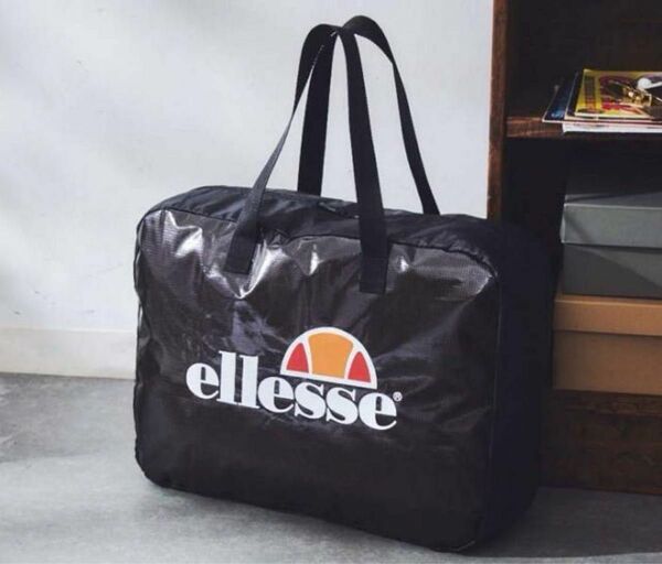 mini ミニ 付録　ellesse エレッセ 超特大バッグ