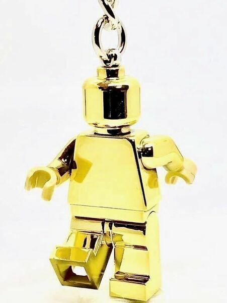 【送料無料】レゴ ゴールド ミニフィグ キーホルダー キーチェーン LEGO 正規品 新品