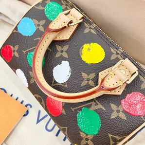 ルイヴィトン LOUIS VUITTON speedymini 草間彌生の画像7