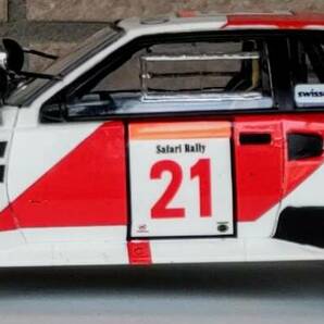 Toyota Celica TA64 - 1985 Safari Rally Winner - 1/24 完成品 の画像5