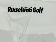 新品★Russeluno ラッセルノ ルチャ サイドロゴ 総裏メッシュ 吸汗速乾 ストレッチパンツ/春夏/ホワイト/サイズ4(w78)/送料185円_画像5