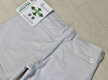 新品★FootJoy フットジョイ ミニ千鳥プリント 吸汗速乾 4WAYストレッチ テーパードパンツ/春夏/ホワイト/サイズ2XL(w90-94)/送料185円_画像3