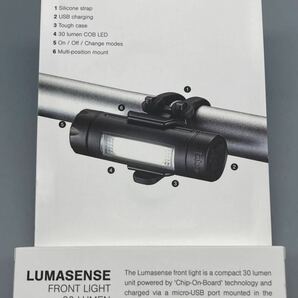 Fabric Lumasense 充電式 フロントライト 自転車 新品 即決 送料無料の画像2