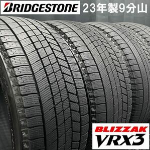 23年製9分山★ブリヂストン VRX3 245/40R19 4本 №240411-S2 アルファード ヴェルファイア/Z34/マツダ6/BMW G30 G31等19インチスタッドレス