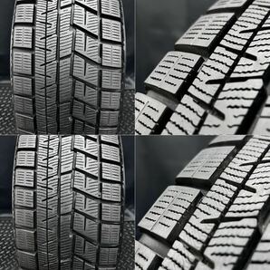 8.5～9分山★ヨコハマ iG60 185/65R15＆社外アルミ 4本 №240216-S1 アクア ノート デミオ マツダ2等/4H 100*15インチホイールスタッドレスの画像3