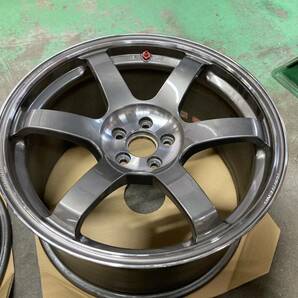 美品中古 在庫あり【4本価格】 TE37 SAGA SL 18×9.5J +45 5H PCD 100 FACE-4 トヨタ86 TOYOTA86 ハチロク brz ZN6 jdmの画像3