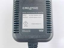 ジャンク・送料込■CREATIVE AC-ACアダプター 16.0VAC 600mA 9.6VA MCAE160060J 100VAC 50/60Hz PSE付■動作未確認_画像4