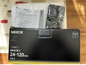 専用　ニコン　nikon NIKKOR Z 24-120mm f/4 S 元箱　ケース 、取説　マニュアル　無記入保証書、レンズ無し
