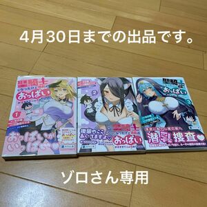 聖騎士になったけど団長のおっぱいが凄すぎて心が清められない １～3巻 値引き不可 ゾロさん専用