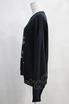 NieR Clothing / プリントSWEAT XL 黒 H-24-03-23-039-PU-TO-KB-ZT016_画像2