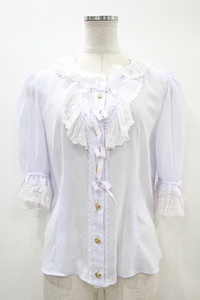 Angelic Pretty / Sugarジャボブラウス Free ラベンダー H-24-03-23-1063-AP-BL-NS-ZH