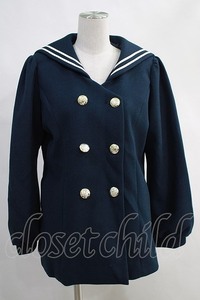 axes femme POETIQUE / sailor coat M navy H-24-03-26-039-AX-CO-NS-ZH