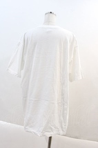 NieR Clothing / シエルプリントカットソー XL 白Ｘ黒Ｘサックス I-24-03-22-030-PU-TO-HD-ZI_画像2