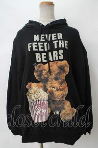 MILKBOY / NEVER FEED BEAR HOODY 黒 Y-24-03-23-054-MB-TO-SZ-ZY