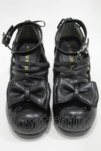 ATELIER PIERROT / Allure Lace-Up Pumps M ブラック H-24-04-05-2004-EL-SH-KB-ZH