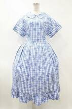 Jane Marple / Picnic cloth joyfulドレス ブルー H-24-04-09-1004-JM-OP-KB-ZH_画像1