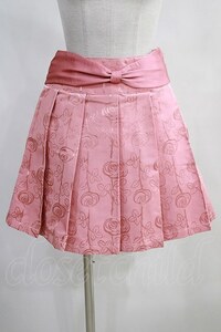 Emily Temple cute /emi Lee rose skirt pink H-24-04-18-030-ET-SK-KB-ZH