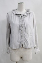 Akane&Alois（海外ロリータブランド） / Short Lapel Blouse S グレー H-24-04-14-1024-LO-BL-NS-ZH_画像1