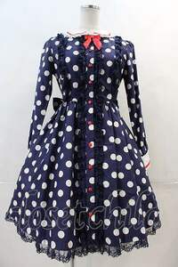 Angelic Pretty / Dolly Marine One-piece navy X white X red I-24-04-17-035-AP-OP-HD-ZI