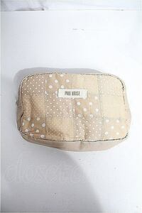 PINK HOUSE / dot patchwork pouch I-24-04-07-044-1-ZA-LO-L-HD-ZS