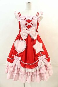 Angelic Pretty / 夢見るFantasic Balloonワンピース アカ I-24-04-24-093-AP-OP-HD-ZS