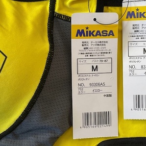 MIKASA ミカサ スポーツブラ ショーツ セット M size yellow/yellowの画像3