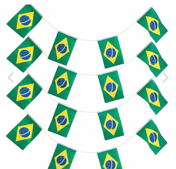 ブラジル　Brazil 国旗　旗　万国旗　フェス　イベント　パーティー　誕生日　応援　サッカー　ワールドカップ　サンバ　カーニバル
