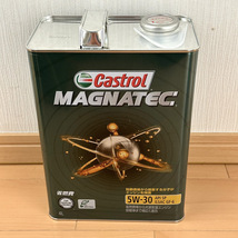 送料無料◆新品 カストロール エンジンオイル MAGNATEC 4L 2缶セット 5W-30 API SP 部分合成油 CASTROL マグナテック_画像2