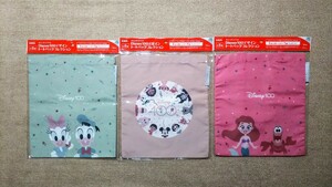 ディズニー キリンオリジナル Disney100デザイントートバッグコレクション 3個セット 新品未開封 非売品
