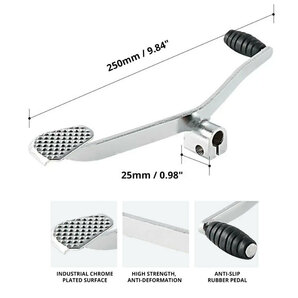 汎用 チェンジペダル スーパーカブ ホンダ HONDA 12V車 カプ シフトペダル シーソーペダル 50 70 90 STD DXカスタムの画像3