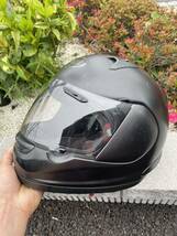 Arai アライ フルフェイスヘルメット Astro IQ 61-62cm XLサイズ マッドブラック 中古 オートバイ用ヘルメット_画像2