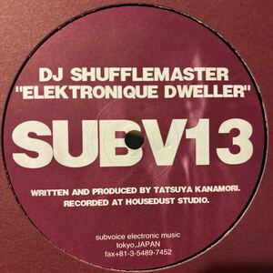 [ DJ Shufflemaster - Elektronique Dweller - Subvoice Electronic Music SUBV13 ]