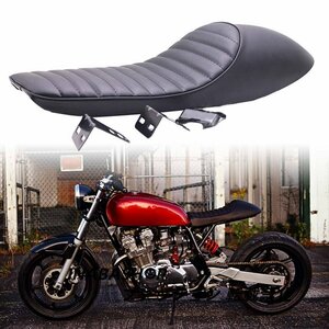 オートバイ カフェレーサー カスタム 高品質 シート ヴィンテージ こぶ レトロ ホンダCB750 CB500 CB350 CL100 CL350ヤマハSR 125 250