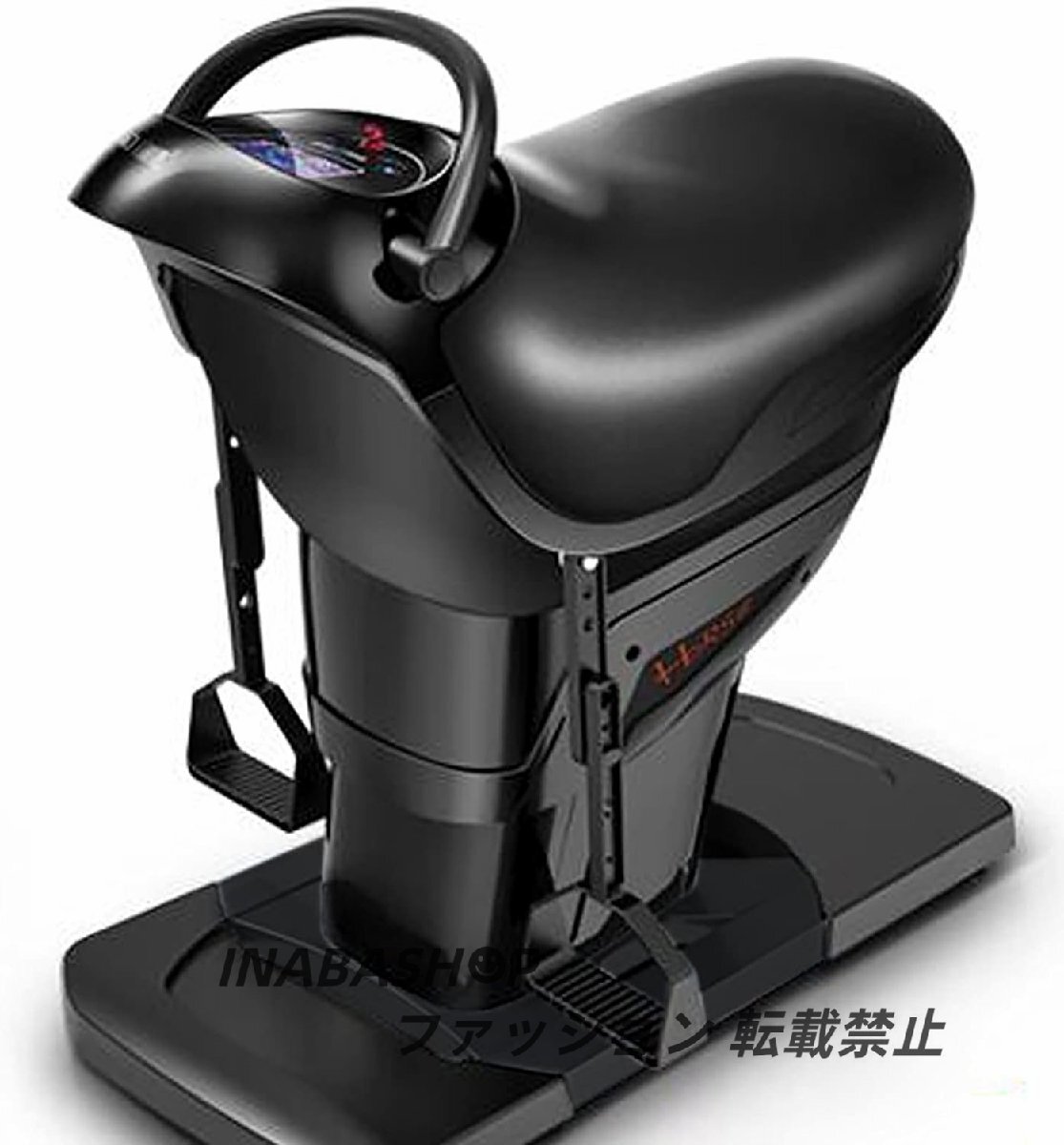 Amazon.co.jp: 電動乗馬マシン LCDタッチ付き電気模擬乗馬マシン