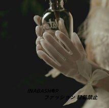 【ショート ミドルグローブ】ウェディンググローブ Wedding Gloves ウエディンググローブ ウェディング小物 ブライダル小物_画像5