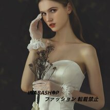 ウエディング グローブ【ショートグローブ】ウェディング グローブ Wedding Gloves ブライダル グローブ レース ウェディング小物_画像4