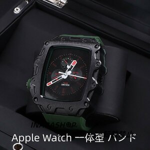 Apple Watch9 バンド ステンレス Apple Watch series 7 6 5 4 44mm 一体型 交換用バンド apple watch8 45mm カバーバンド プレゼント