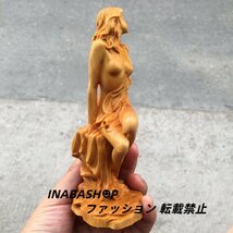 美女◆女神◆ヌード◆美少女 ◆裸婦像◆女性像/彫刻工芸品/手作りデザイン/文遊びの手/置物_画像2