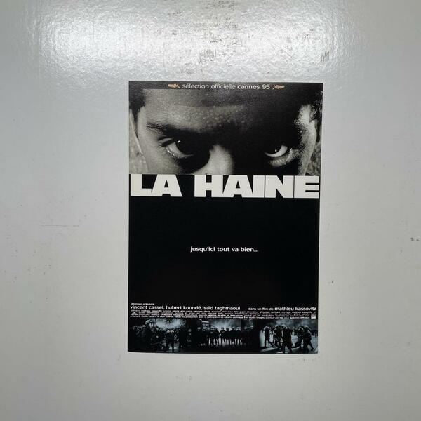 ポストカード / 憎しみ LA HAINE // Boyz N Hood Clockers Colors Do The Right Thing Juice Menace Society Mo' Better Blues Spike Lee