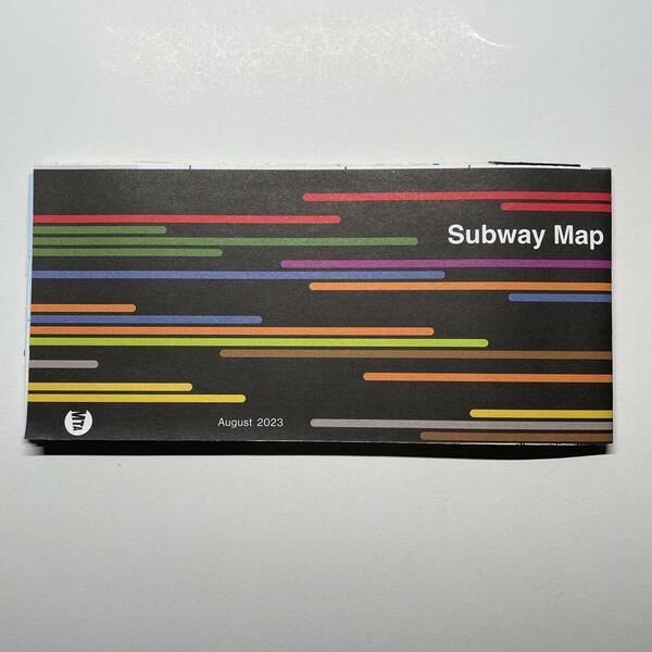 ニューヨーク Subway Map MTA 2023 / Hip Hop 50年 / New York