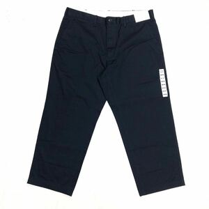 【送料520円】新品 UNIQLO ユニクロ レギュラーフィットチノパンツ 男性用 メンズ 95cm ブラック タグ付き 未使用品 N-283