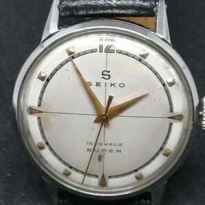 SEIKO スーパー Sマーク 手巻き 稼働品 アンティーク 腕時計の画像3