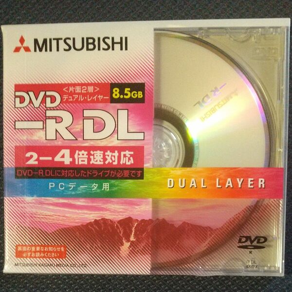 データ用DVD-R DL 4倍速 1枚 DHR85Y1 片面2層式
